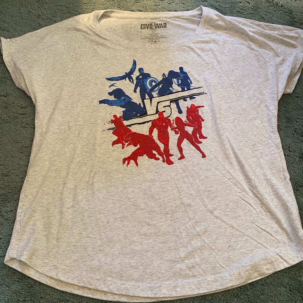 Marvel fashion tshirt